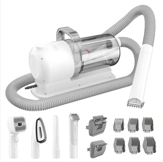 Petvora™ FurVac Pro – No-Mess Pet Grooming System