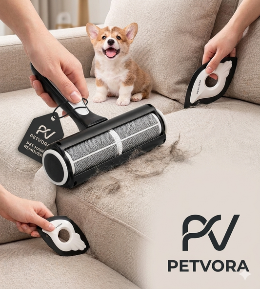 👉 “Stop Pet Hair Everywhere – Reusable Fur Remover Roller (No Refills)”
