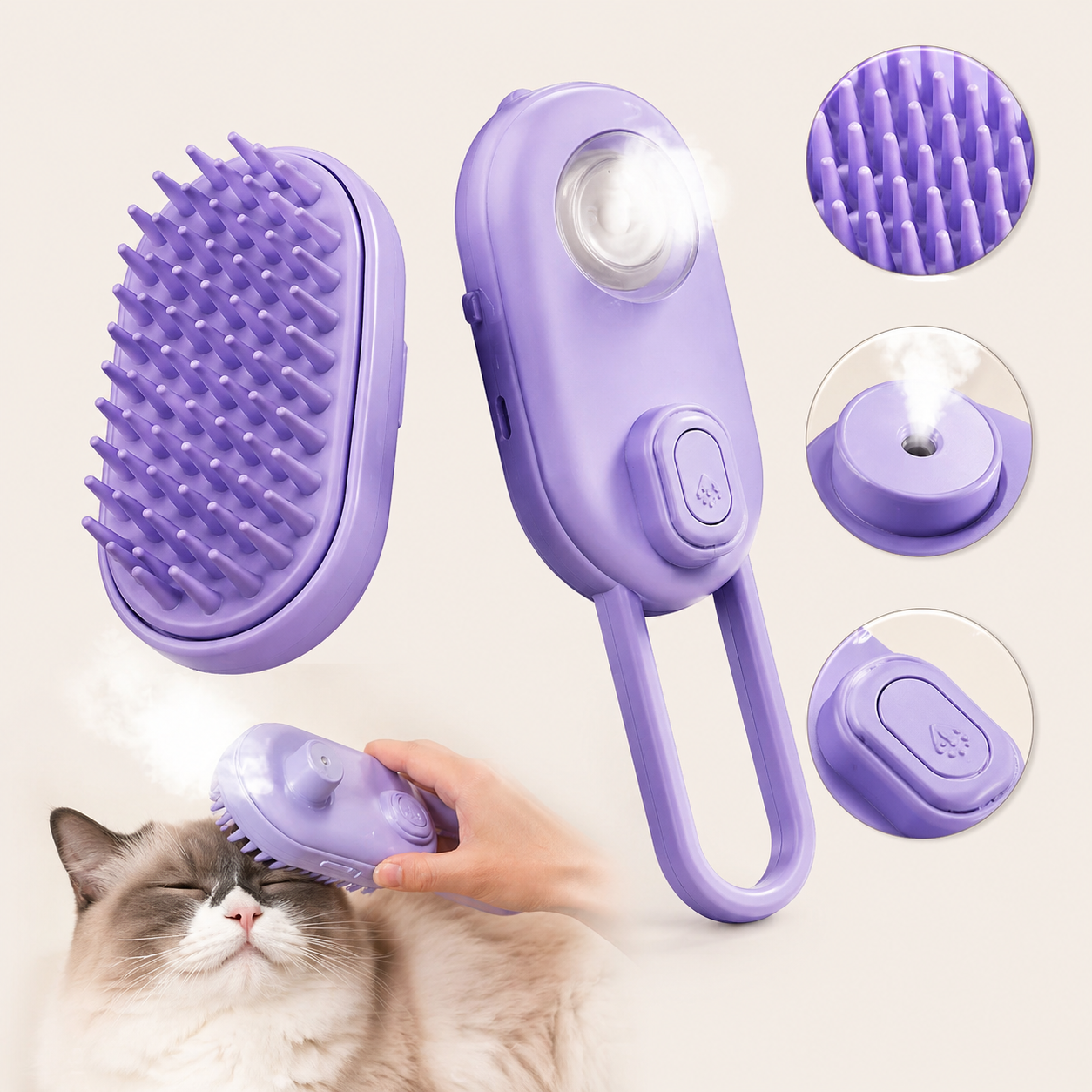Petvora SteamCare™ Brush